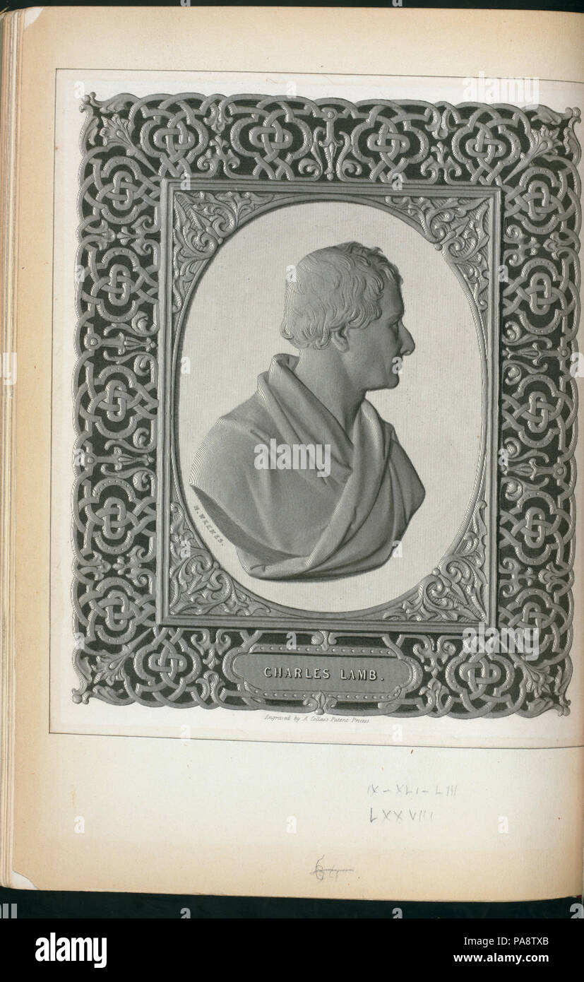 299 Charles Lamb (NYPL Hades-255687-EM12195) Stock Photo