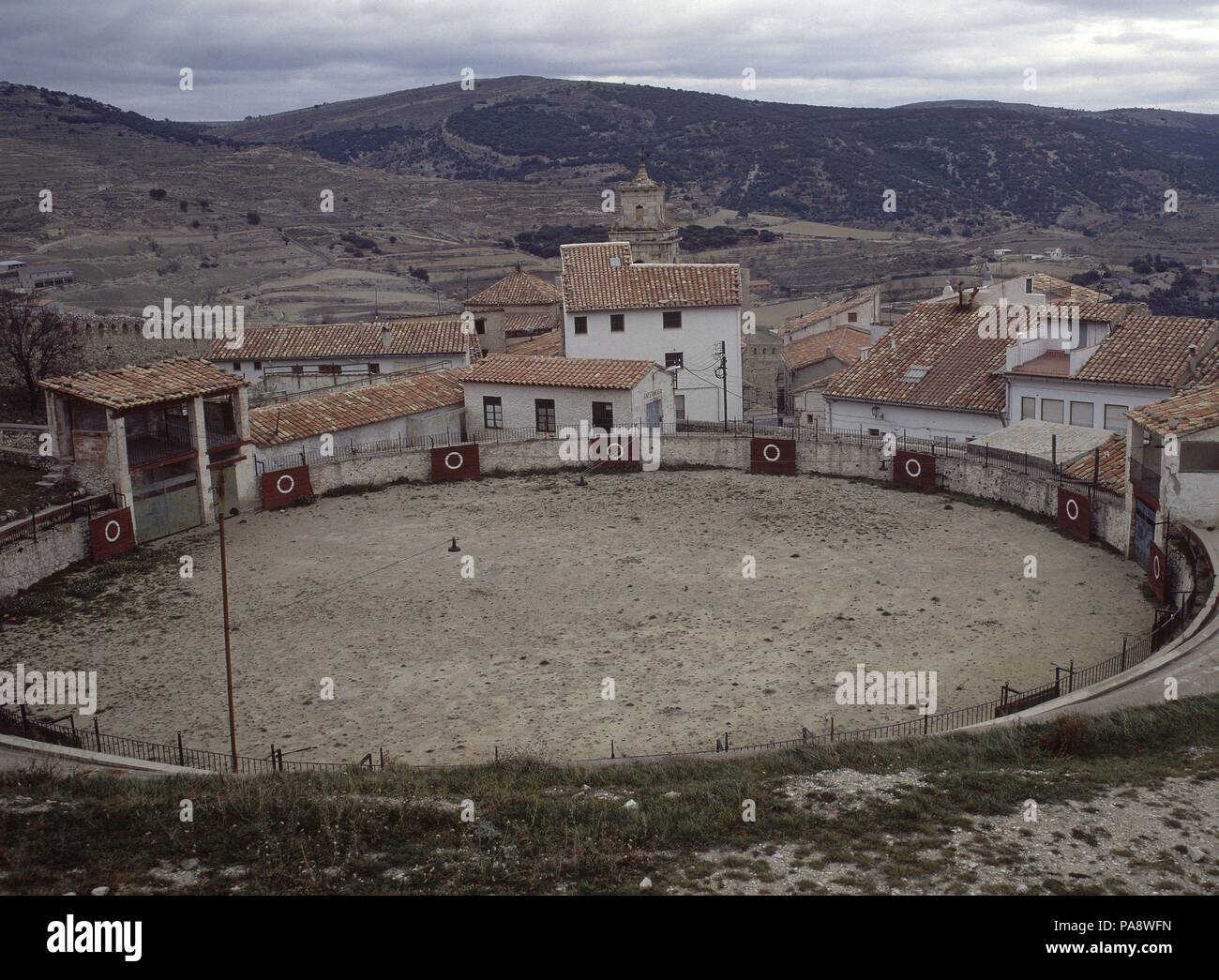 PLAZA DE TOROS. Location PLAZA DE TOROS, MORELLA, CASTELLÓN, SPAIN