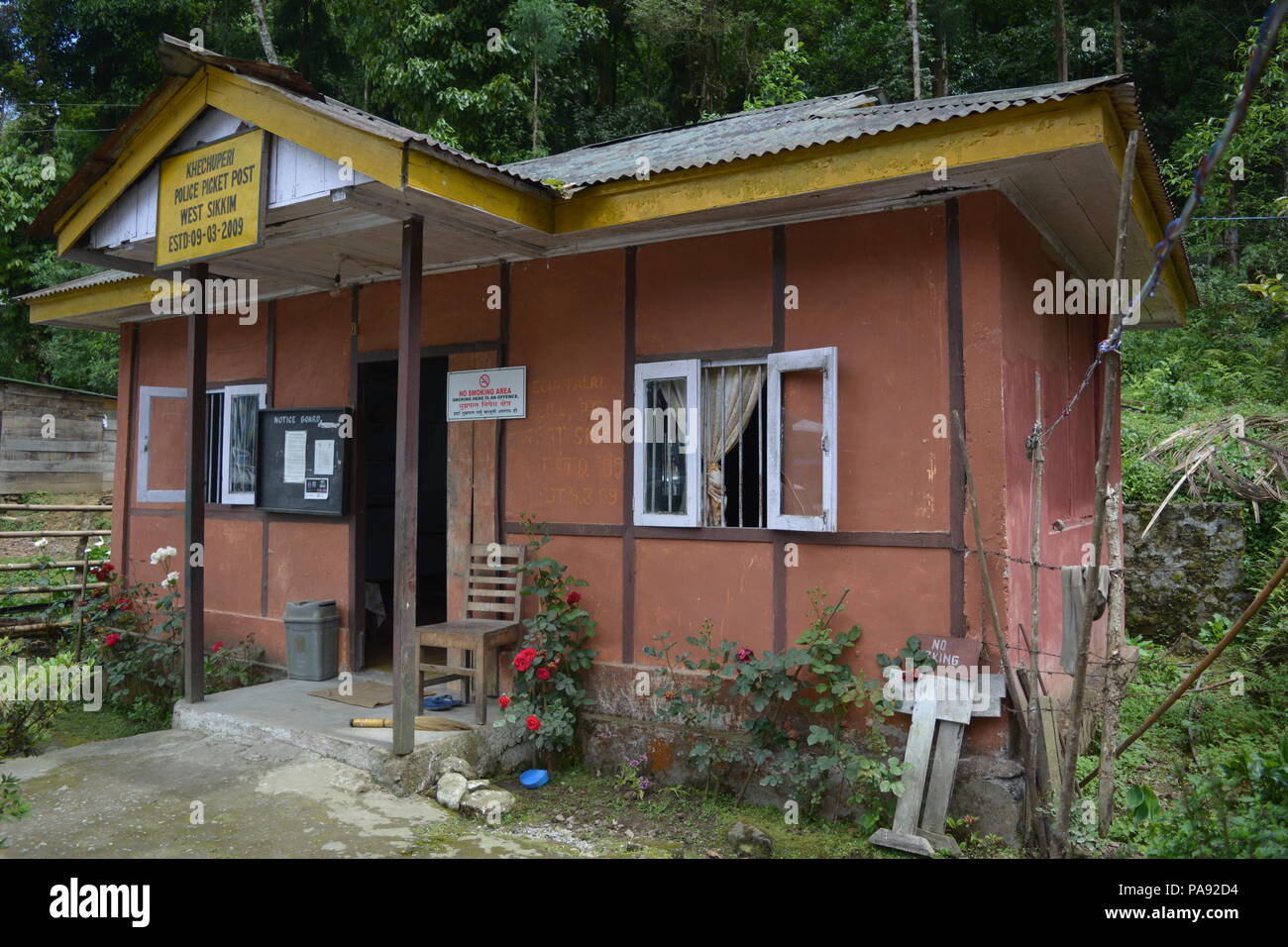 Pelling, West Sikkim, India. Travel photo. Stock Photo