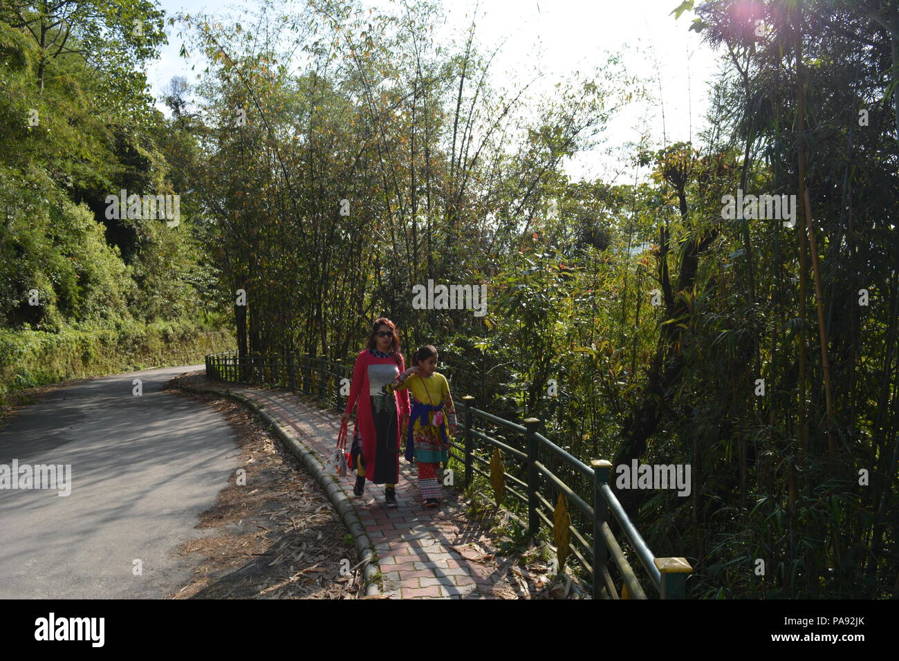 Pelling, West Sikkim, India. Travel photo. Stock Photo