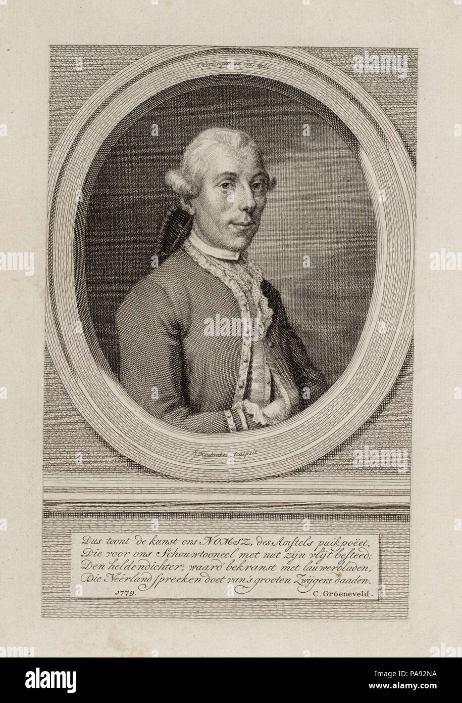 18th century print portraiture hi-res stock photography and images - Alamy