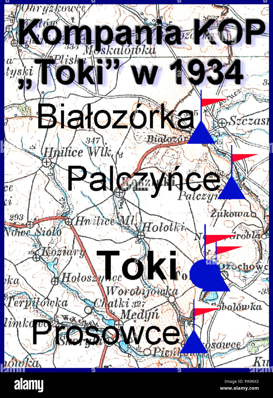 Toki Border Polish borders 20th century hi-res stock photography and images - Alamy