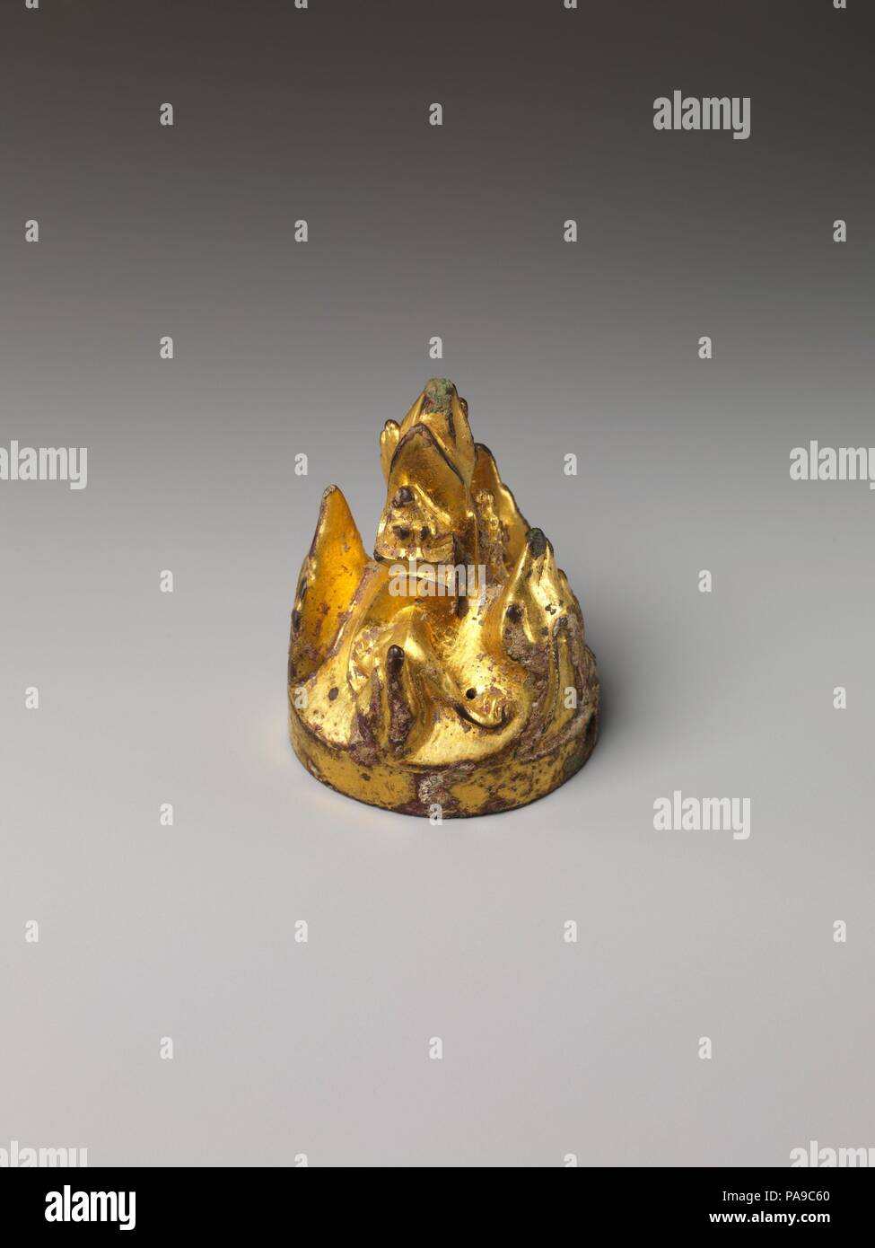 Lid of Incense Burner. Culture China. Dimensions H. 2 3/4 in. (7 cm); Diam. 2 in. (5.1 cm