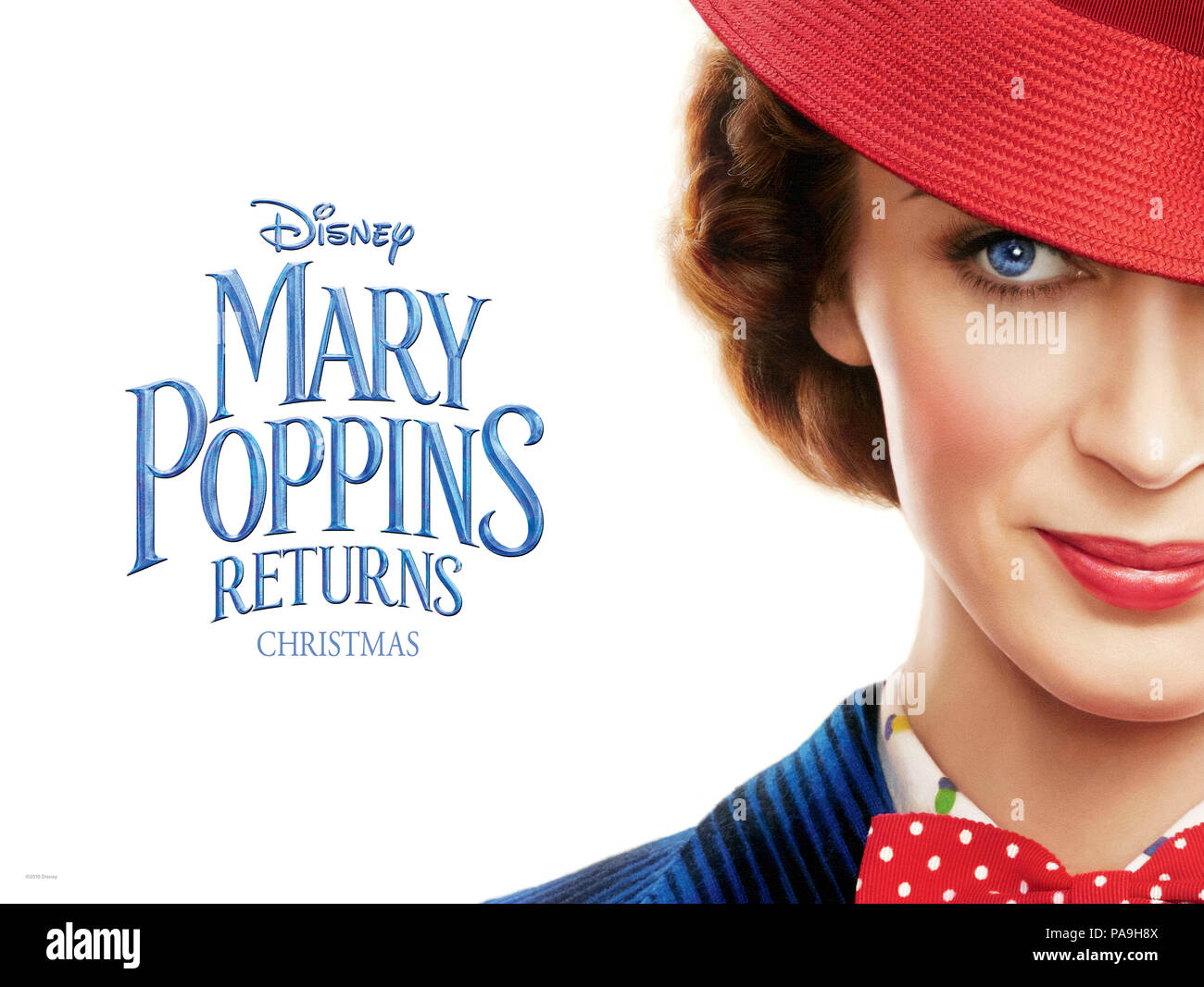 Mary Poppins devoluções Filme Poster Impressão Musical Disney 2018 13x20" 24x36" 27x40"