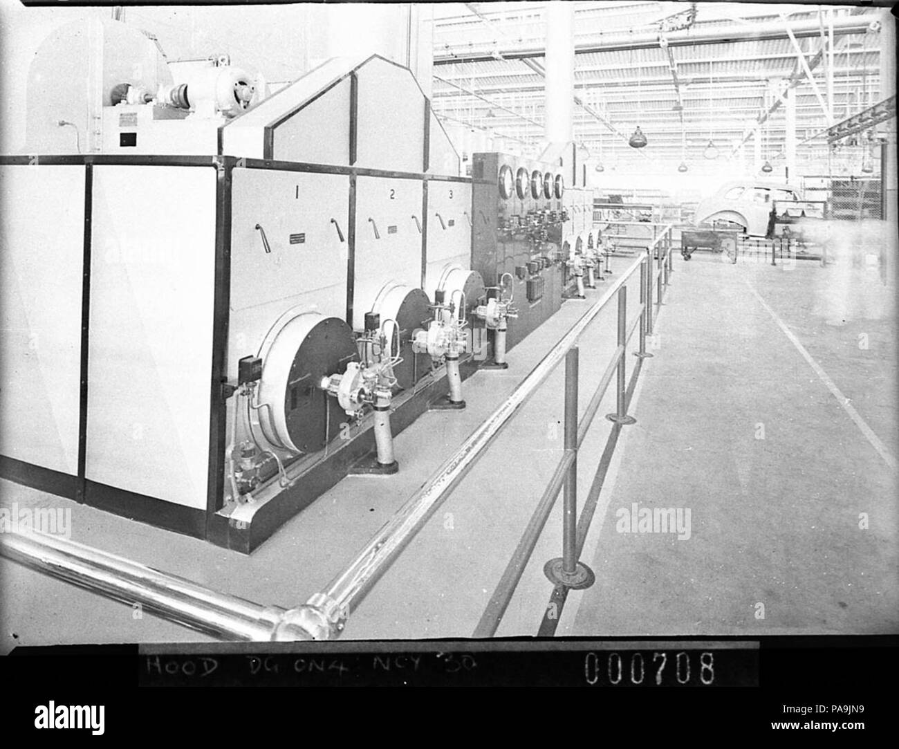 238 SLNSW 12467 Opening of General Motors works at Pagewood Part of the
