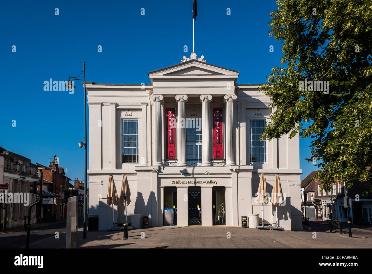 St. Albans museum + gallery housed in the former Town Hall, St.Peter's