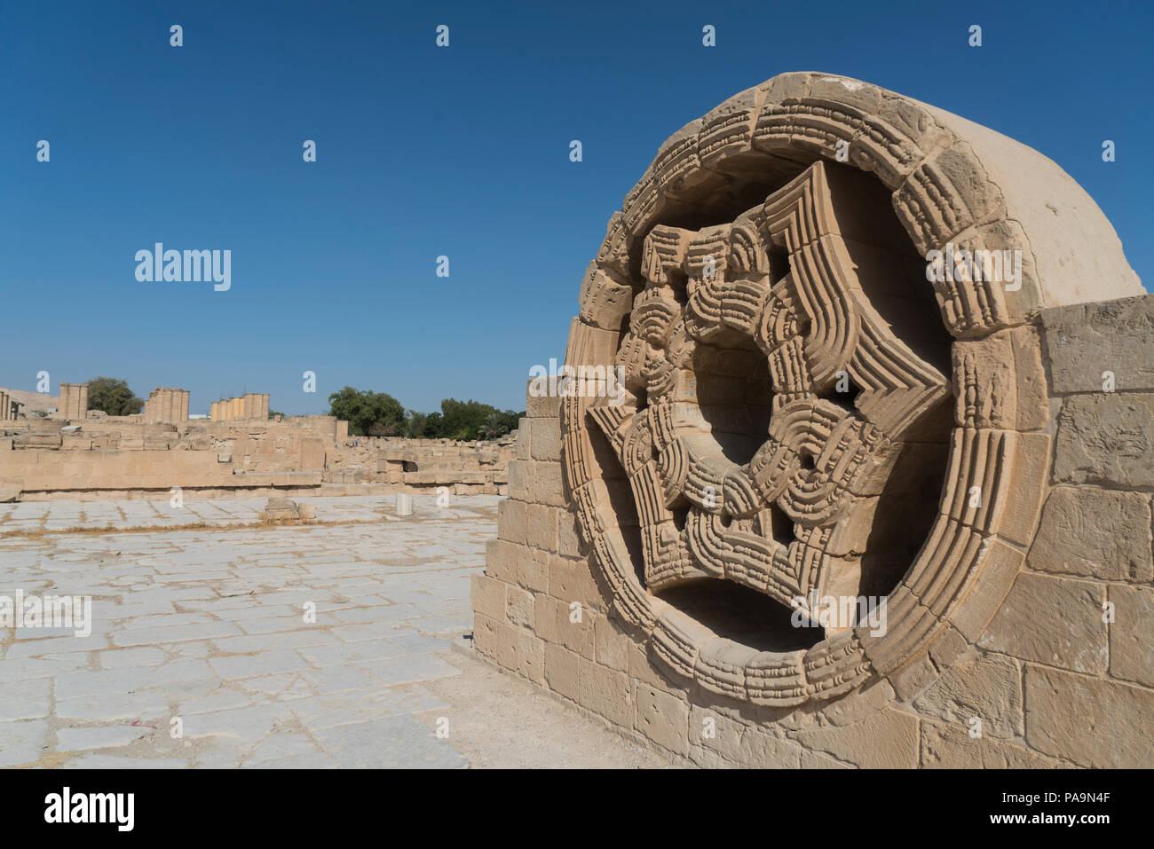Hisham's Palace, Jericho, West Bank, Palestine Stock Photo Alamy
