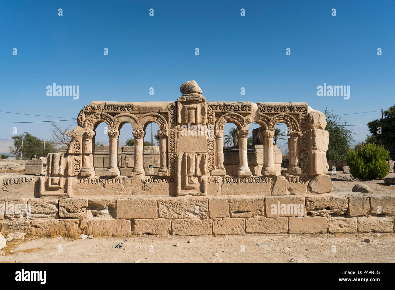 Hisham's Palace, Jericho, West Bank, Palestine Stock Photo Alamy