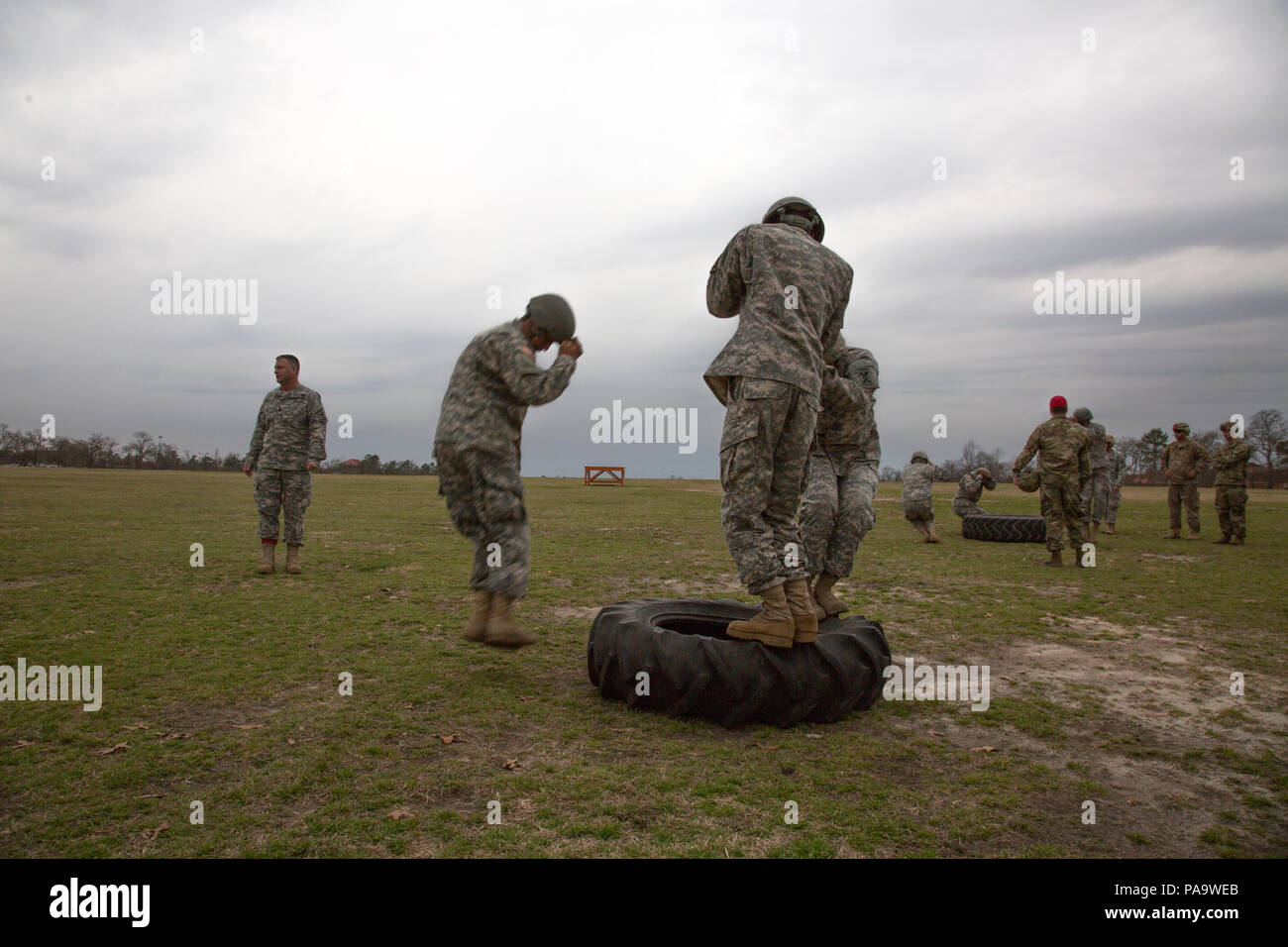 German jumpmasters and U.S. Army paratroopers conducted joint airborne ...