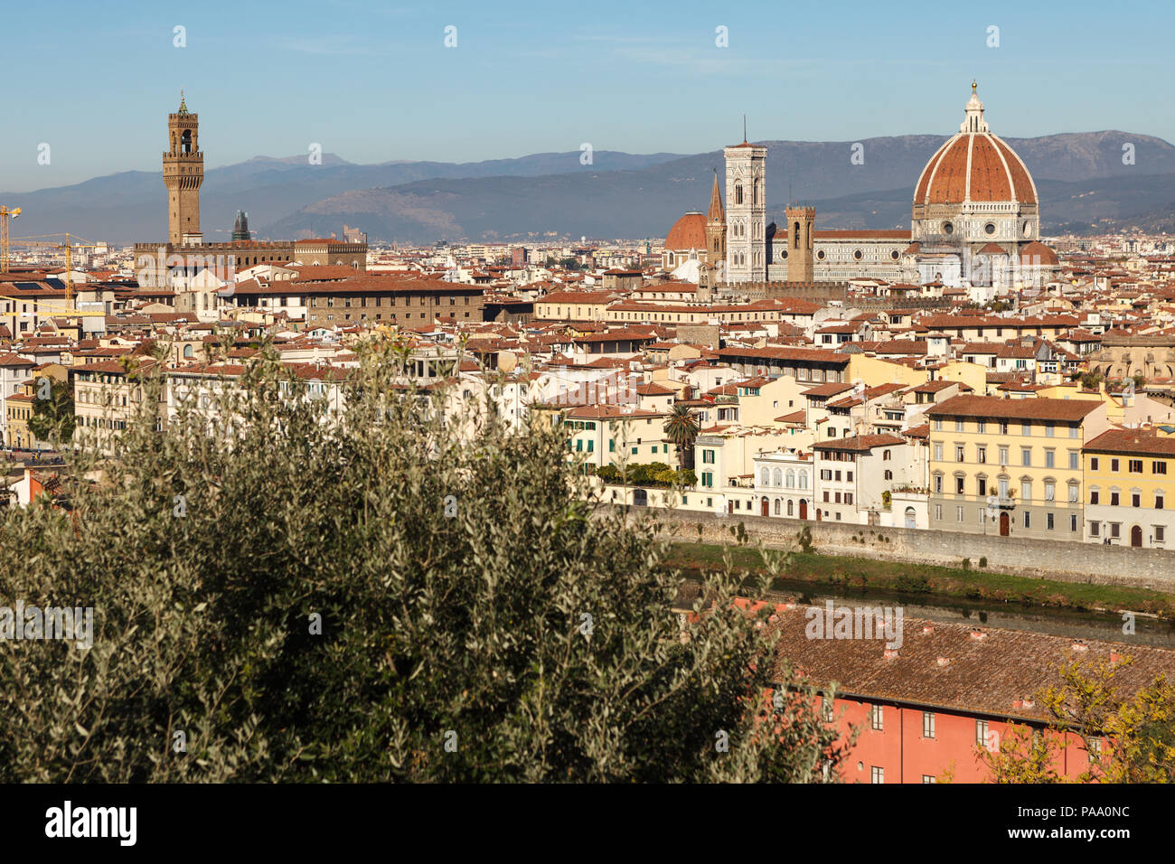 Tuscany italy sunset panorama hi-res stock photography and images - Alamy