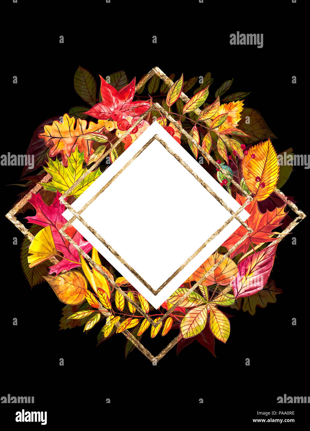 Autumn template background. Seasonal illustrations.web banner template ...