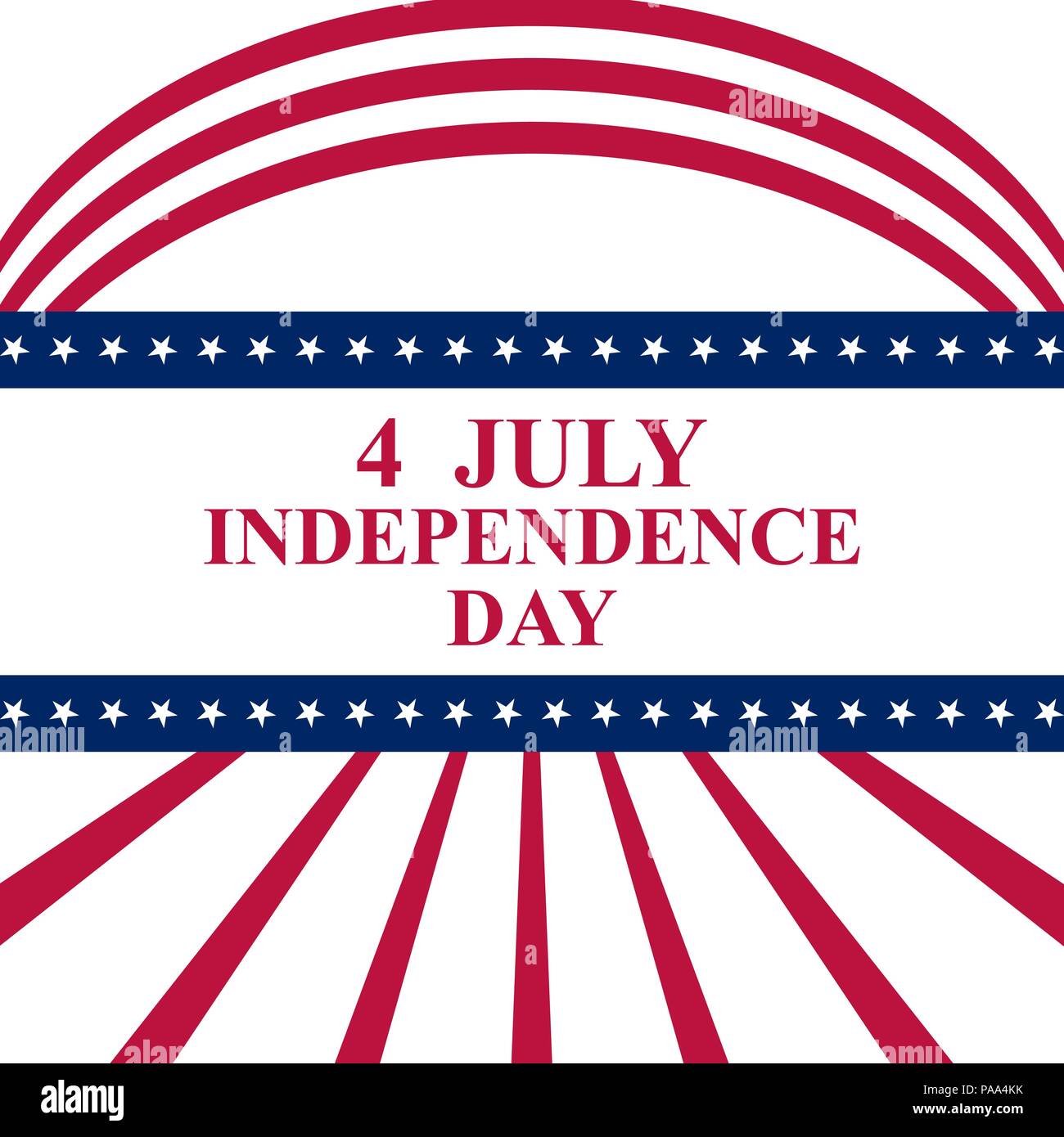 July 4 US Independence Day Stock Vector Image & Art Alamy