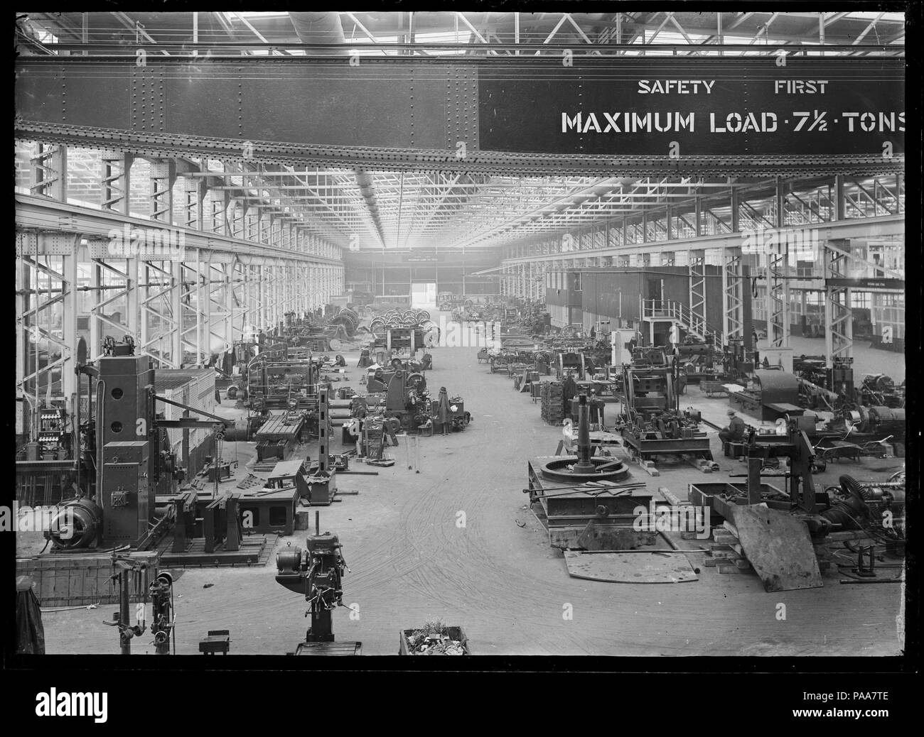 163 Machine shop, Hutt Railway Workshops, Woburn ATLIB 290272 Stock Photo