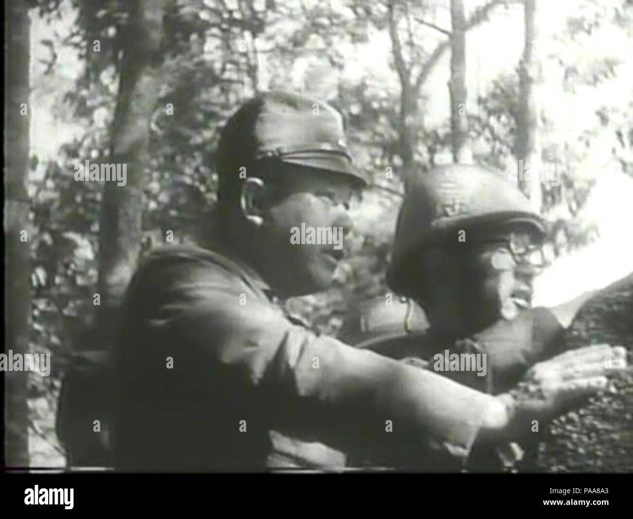 165 Malayan Campaign (02 Tomoyuki Yamashita 01) PDVD 002 Stock Photo