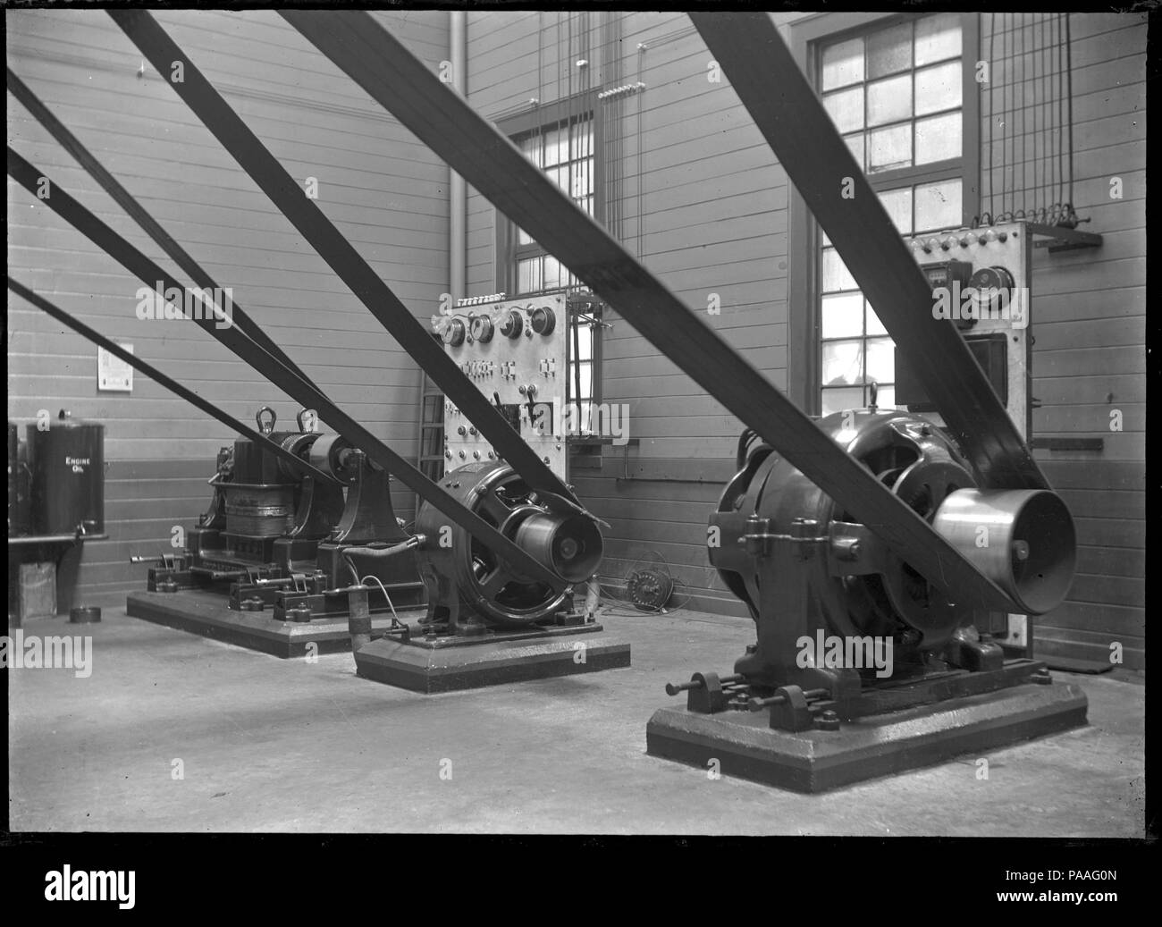 197 Petone Railway Dynamos and switchboards. ATLIB 283396