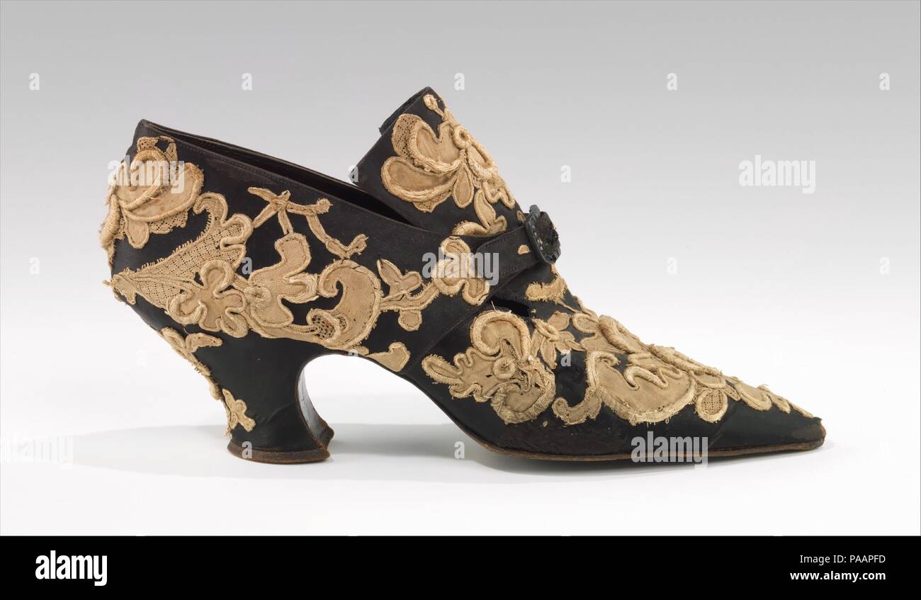 Evening shoes. Culture French. Designer Pierre Yantorny Italian 1874 1936 Date 1914 19. Pietro Yantorny 1874 1936 the self proclaimed most expensive shoemaker in the world