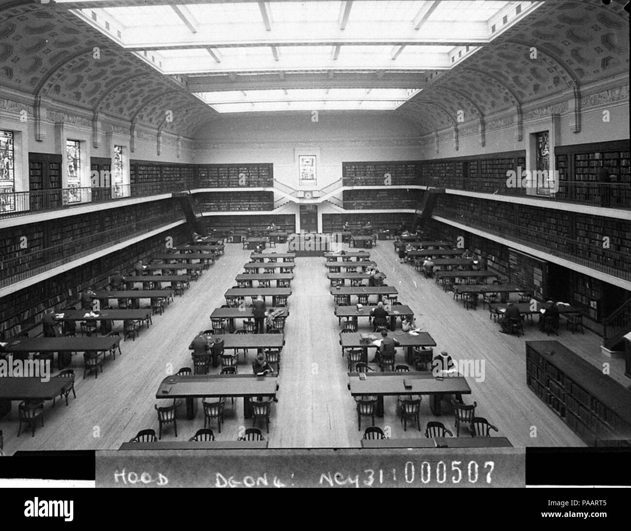 Public reading room Black and White Stock Photos & Images - Alamy