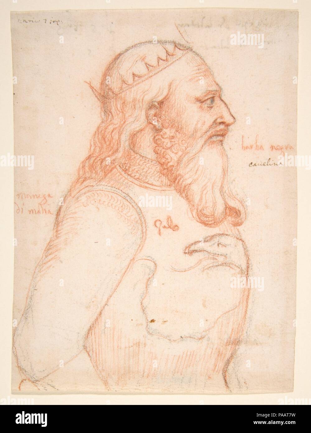 Portrait of Henry VII. Artist Anonymous, Italian, 16th century