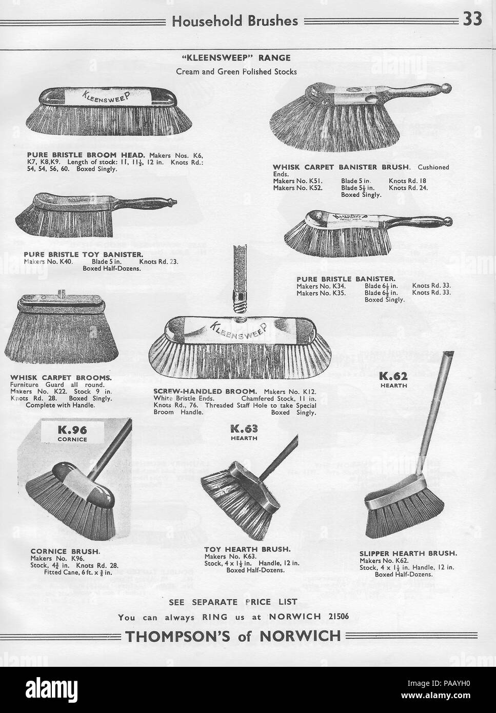 https://c8.alamy.com/comp/PAAYH0/general-wholesale-catalogue-hardware-factors-h-thompson-sons-ltd-chalk-hill-works-norwich-england-uk-1940s-1950s-retro-vintage-household-products-items-illustrated-pictures-drawings-illustrations-monochrome-black-and-white-PAAYH0.jpg
