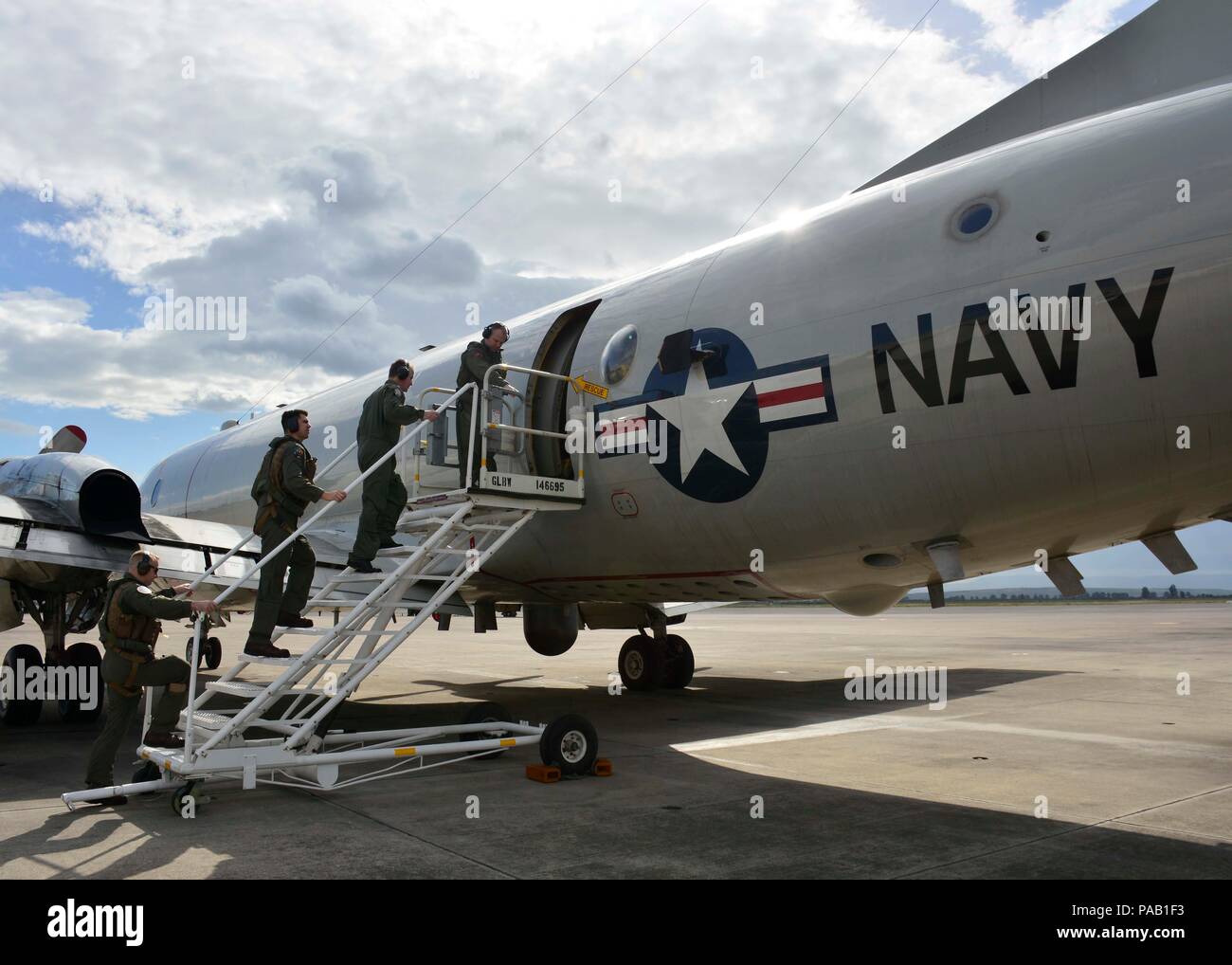 160303NMV308017 SIGONELLA, Sicily (March 3, 2016) Rear Adm. Matt