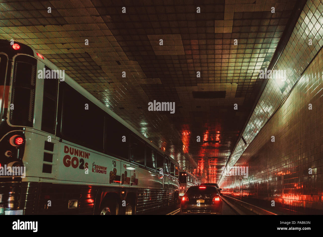 Lincoln tunnel traffic hires stock photography and images Alamy