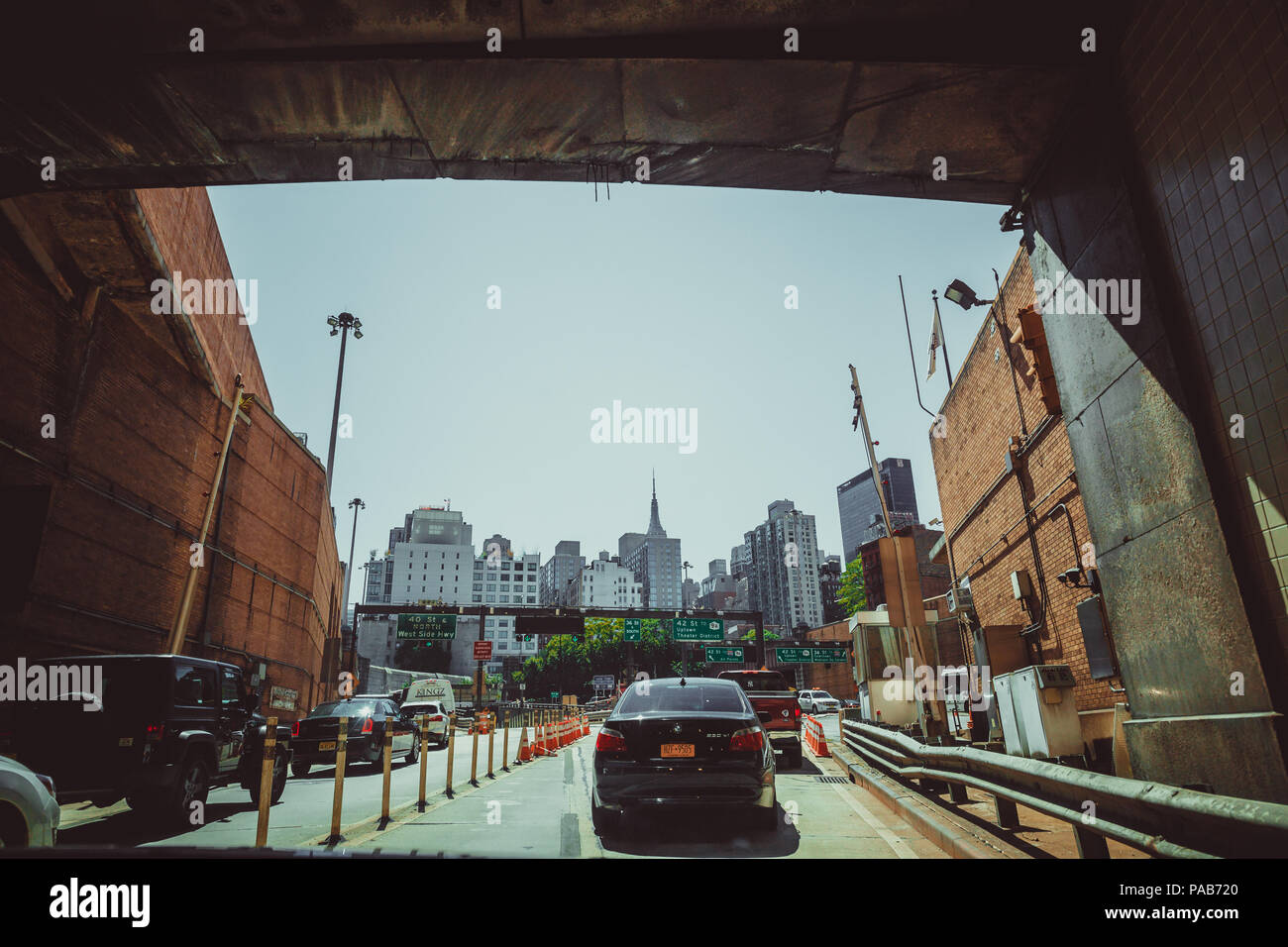 Lincoln Tunnel Traffic High Resolution Stock Photography and Images Alamy