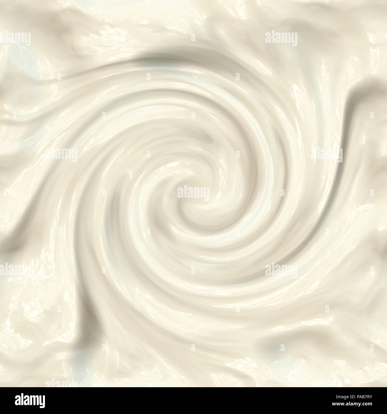 An illustration of a nice cream swirl Stock Photo