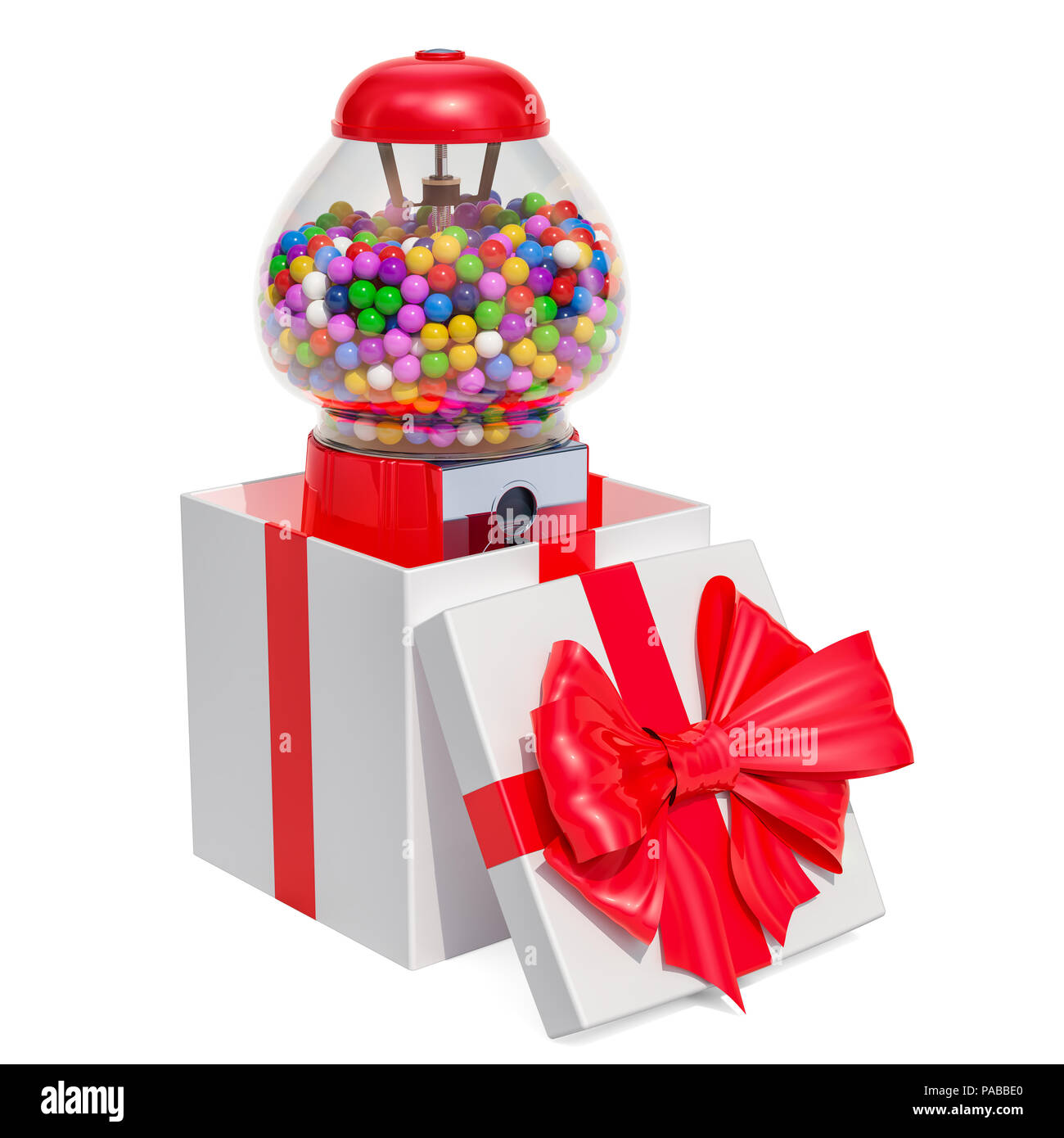 3D Gumball Machine Cardboard Stand-Up