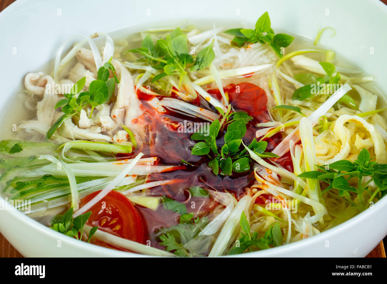 Vietnam traditional beef Pho soup Stock Photo - Alamy