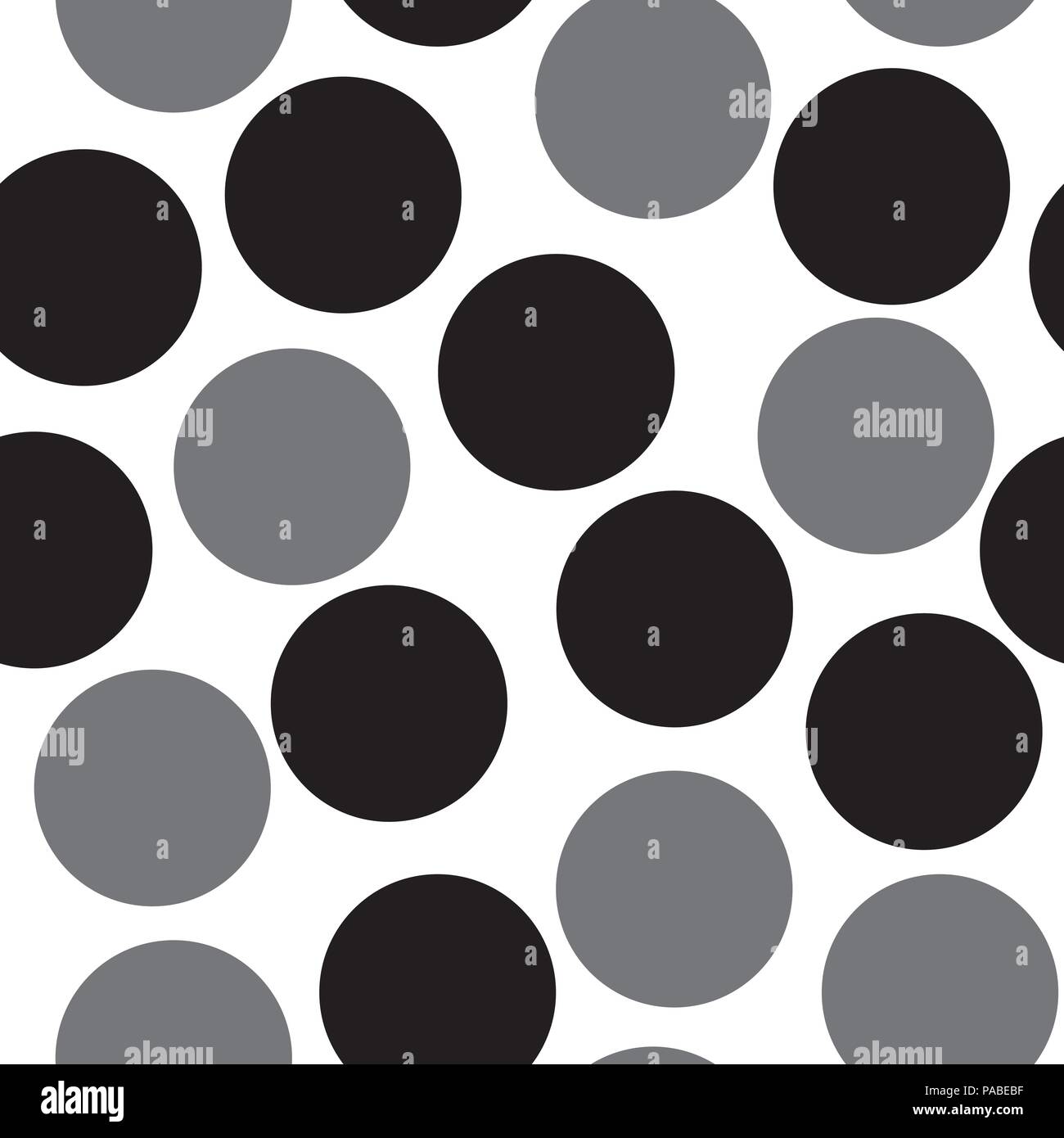 Pattern with circles, dotted background. Seamlessly repeating eps10 Stock Vector
