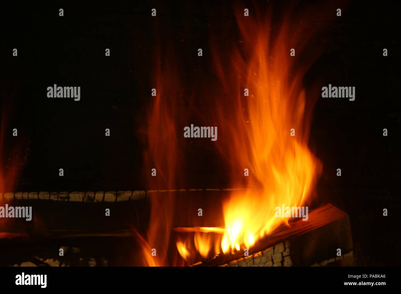 Fire wood Stock Photo