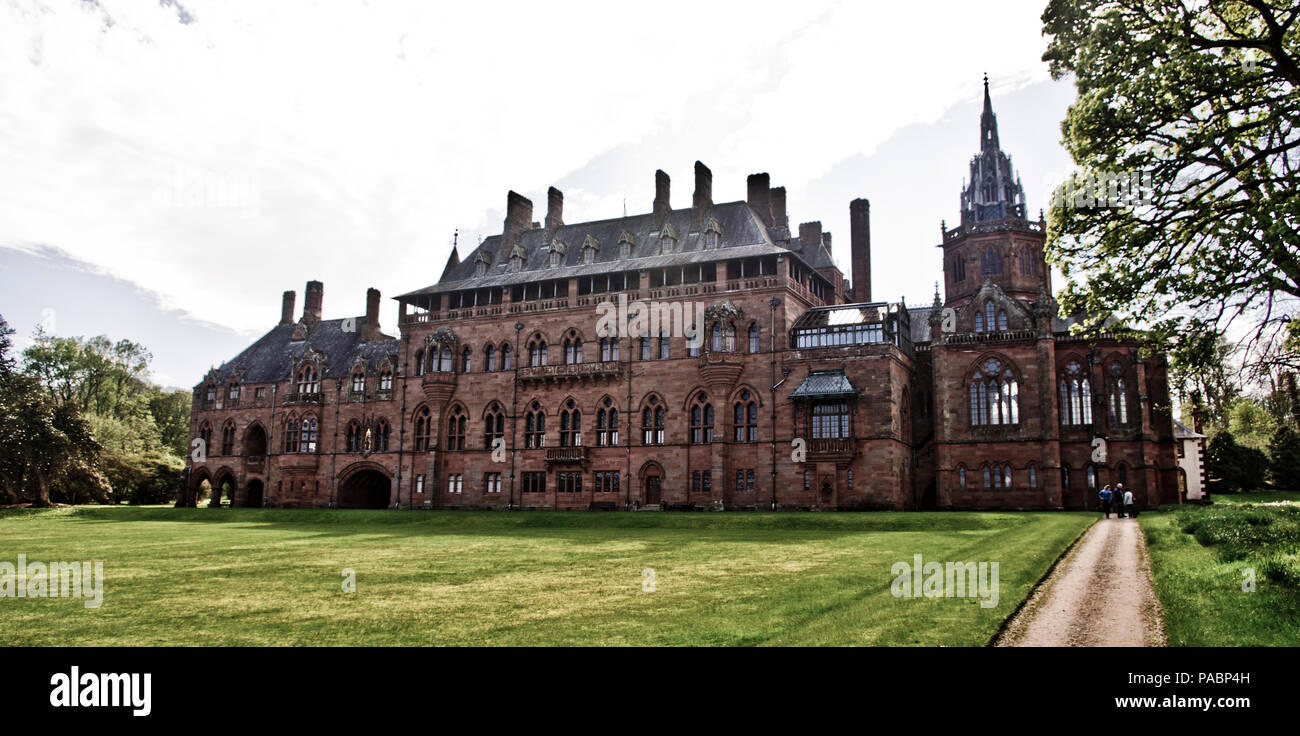 Mount Stuart House, Isle of Bute Stock Photo - Alamy