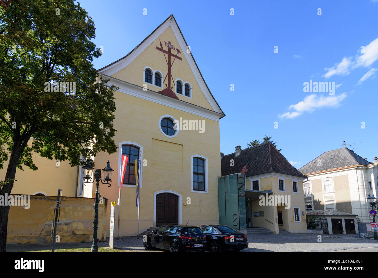 Krems an der Donau: museum Kloster Und in Austria, Niederösterreich, Lower Austria, Wachau Stock Photo
