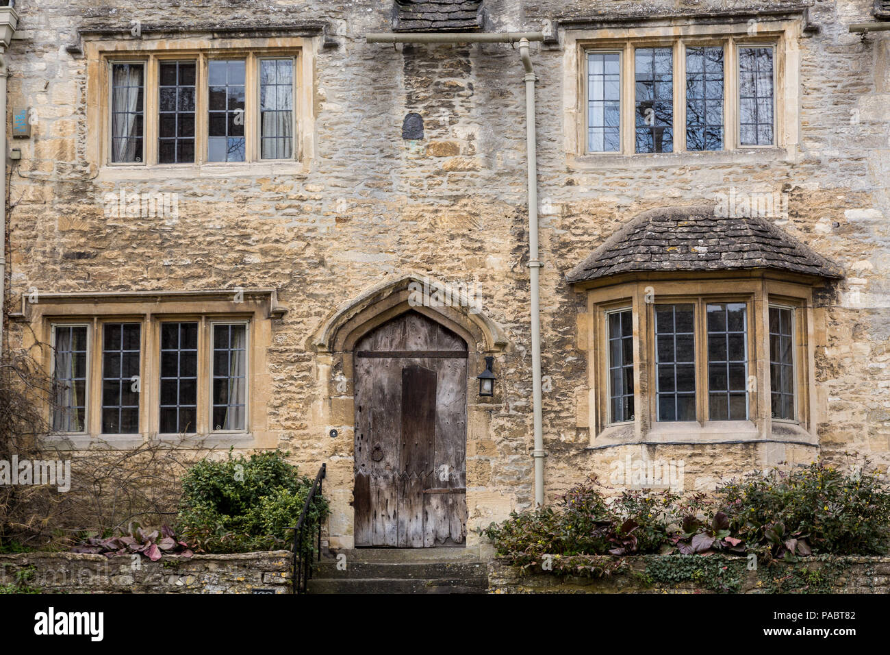 Architecture of Burford, a medieval beautiful village in Oxfordshire ...