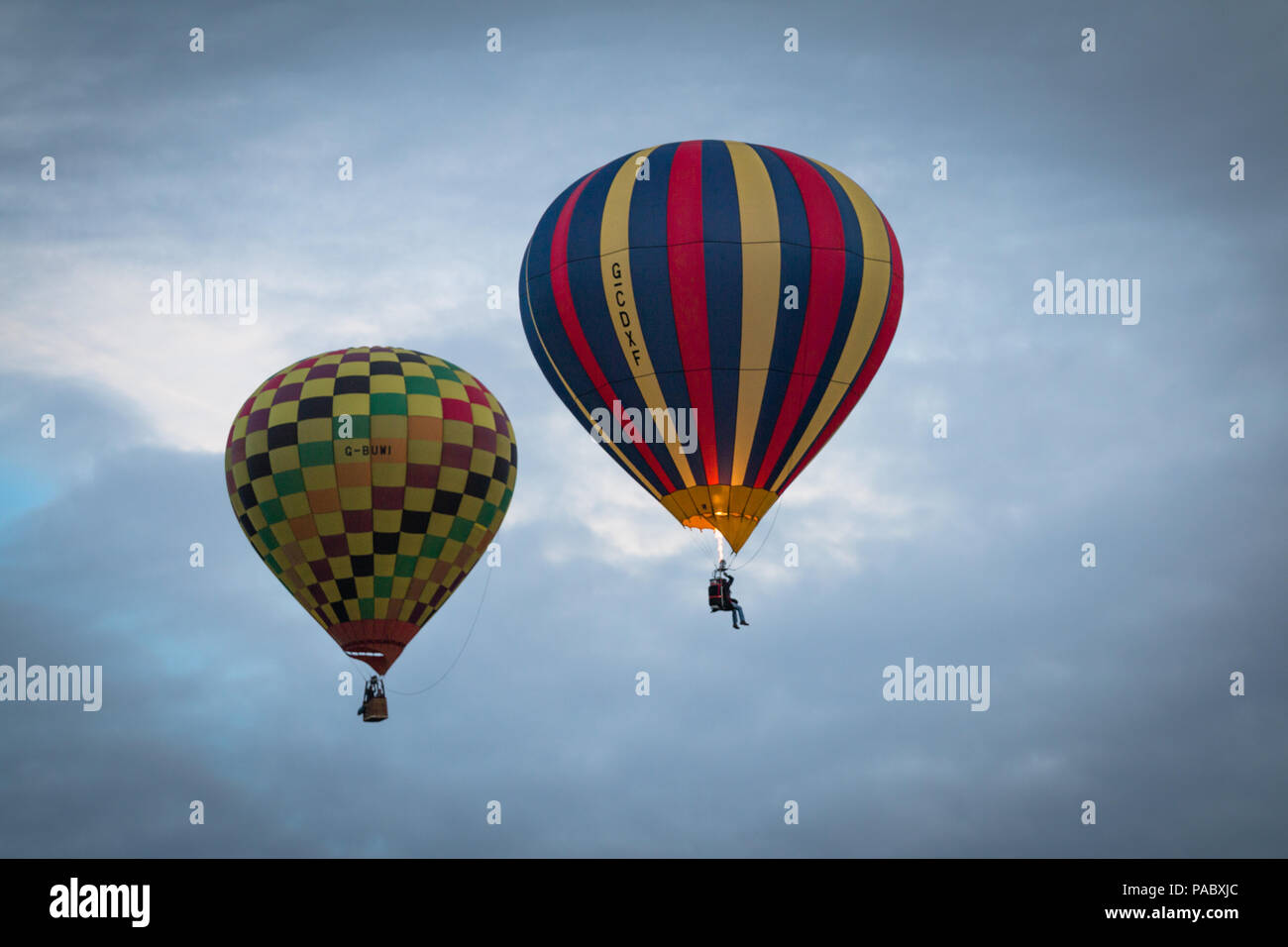 small hot air balloon
