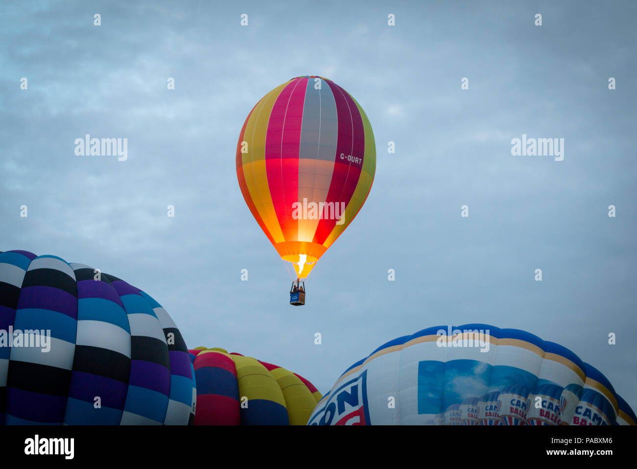 small hot air balloon