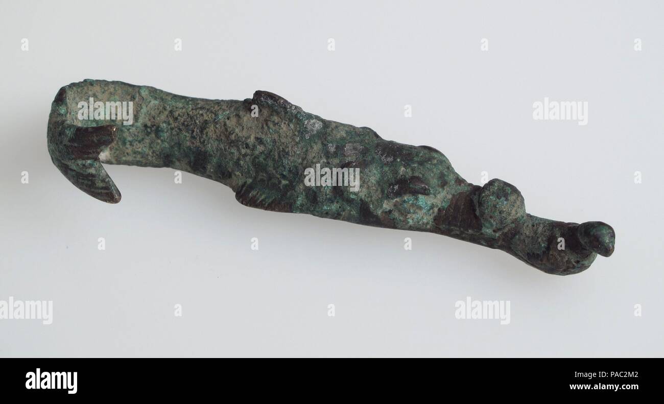 Roman Razor Handles Key Handle or Knife Handle. Culture: Roman. Dimensions: Overall: 3 3/4 ...