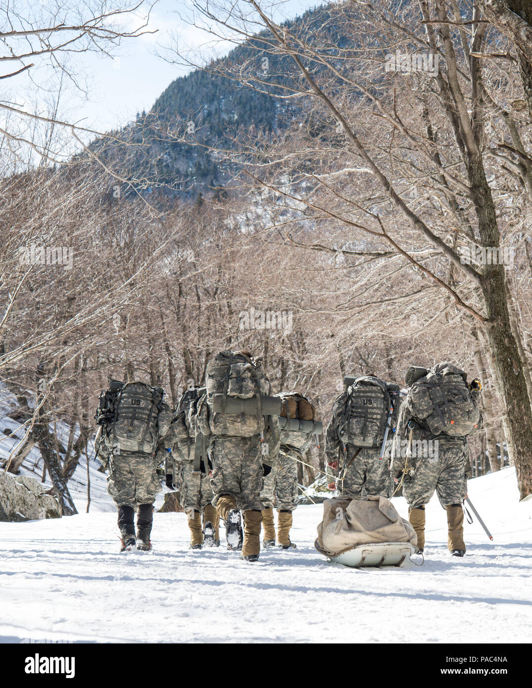 U.S. Soldiers with Alpha Company, 3rd Battalion, 172nd Infantry ...