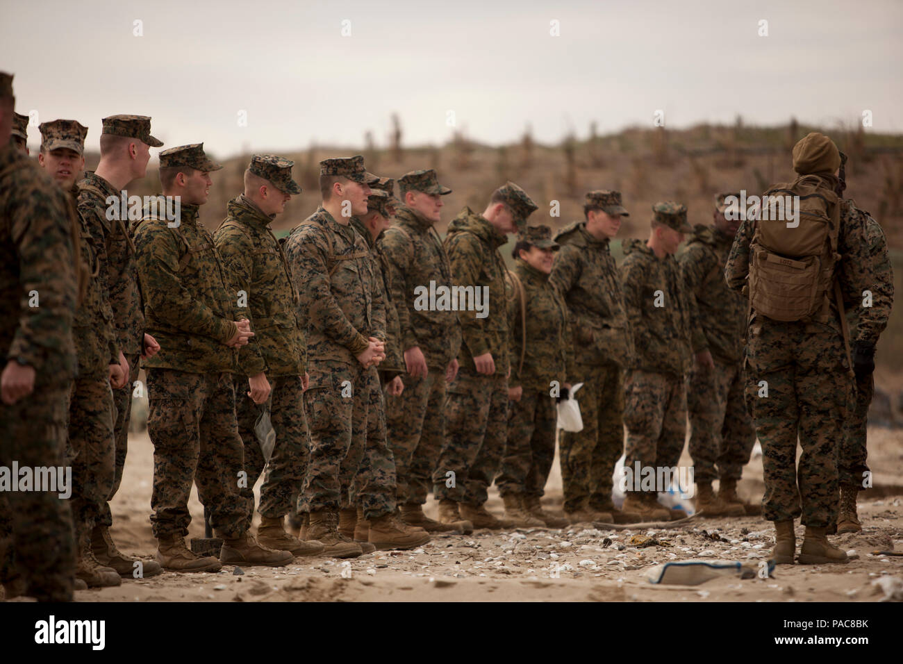 U S Marines With 3d Marine Expeditionary Brigade Conduct A