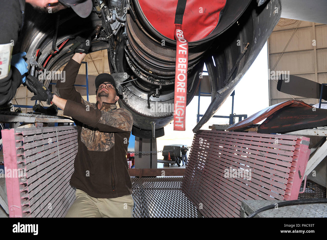 Philip Blackwell, 560th Aircraft Maintenance Squadron sheet metal