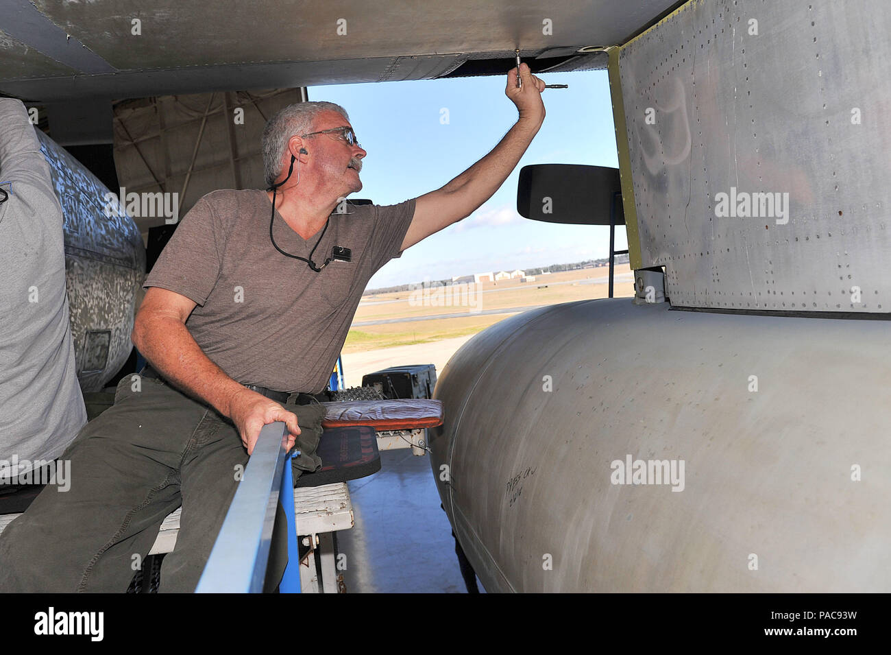 David Brown, 560th Aircraft Maintenance Squadron aircraft mechanic