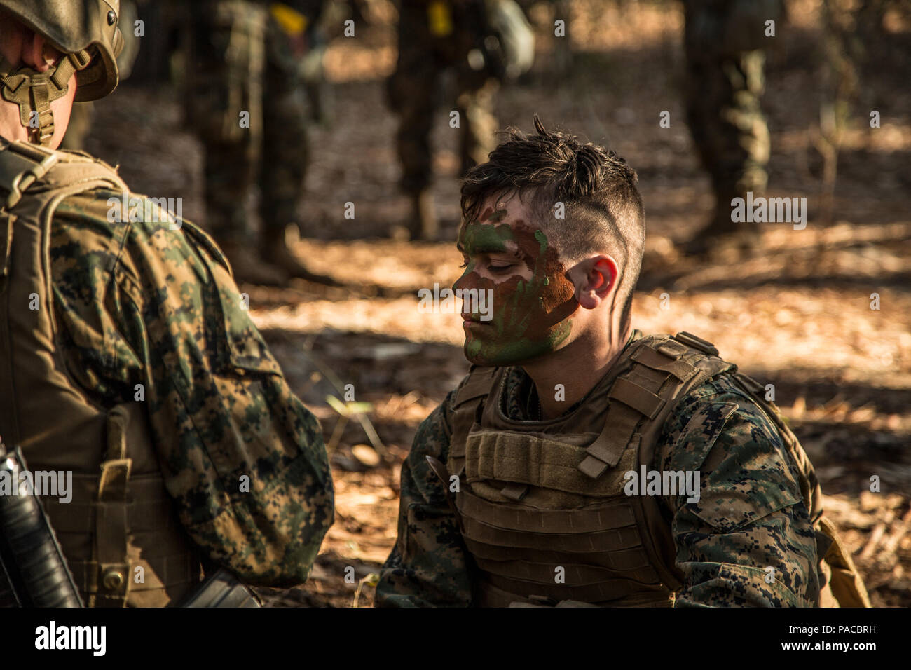 U S Navy Corpsman Assigned Field High Resolution Stock Photography and