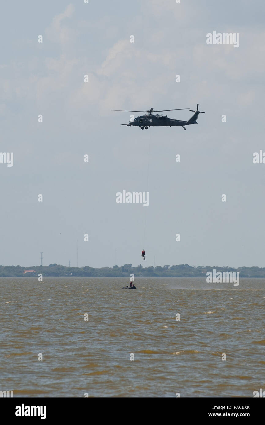Air Force Guardian Angel Airmen and 920th Rescue Wing aircraft conduct ...