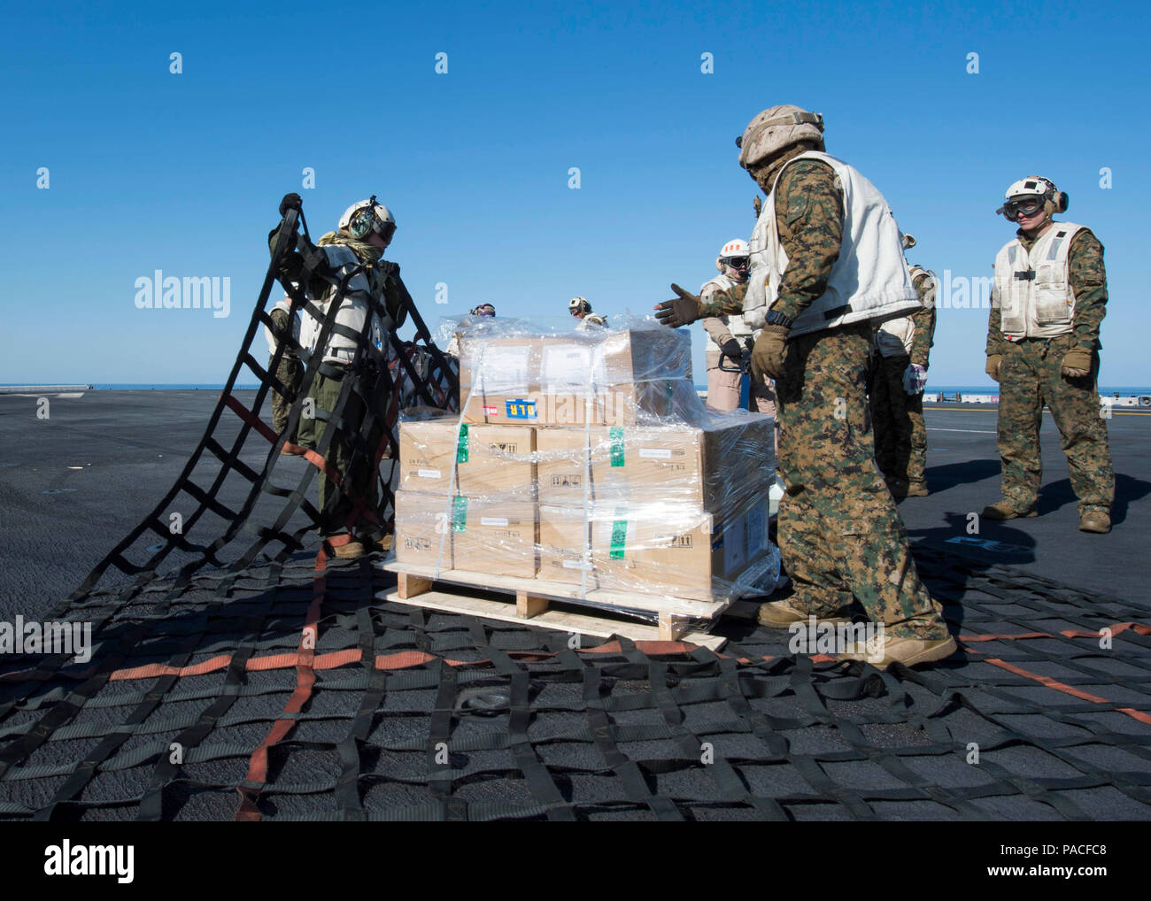 Uss Boxer Racks 160315-N-KR961-599 EAST SEA (March 15, 2016) Combat Cargo Marines ...