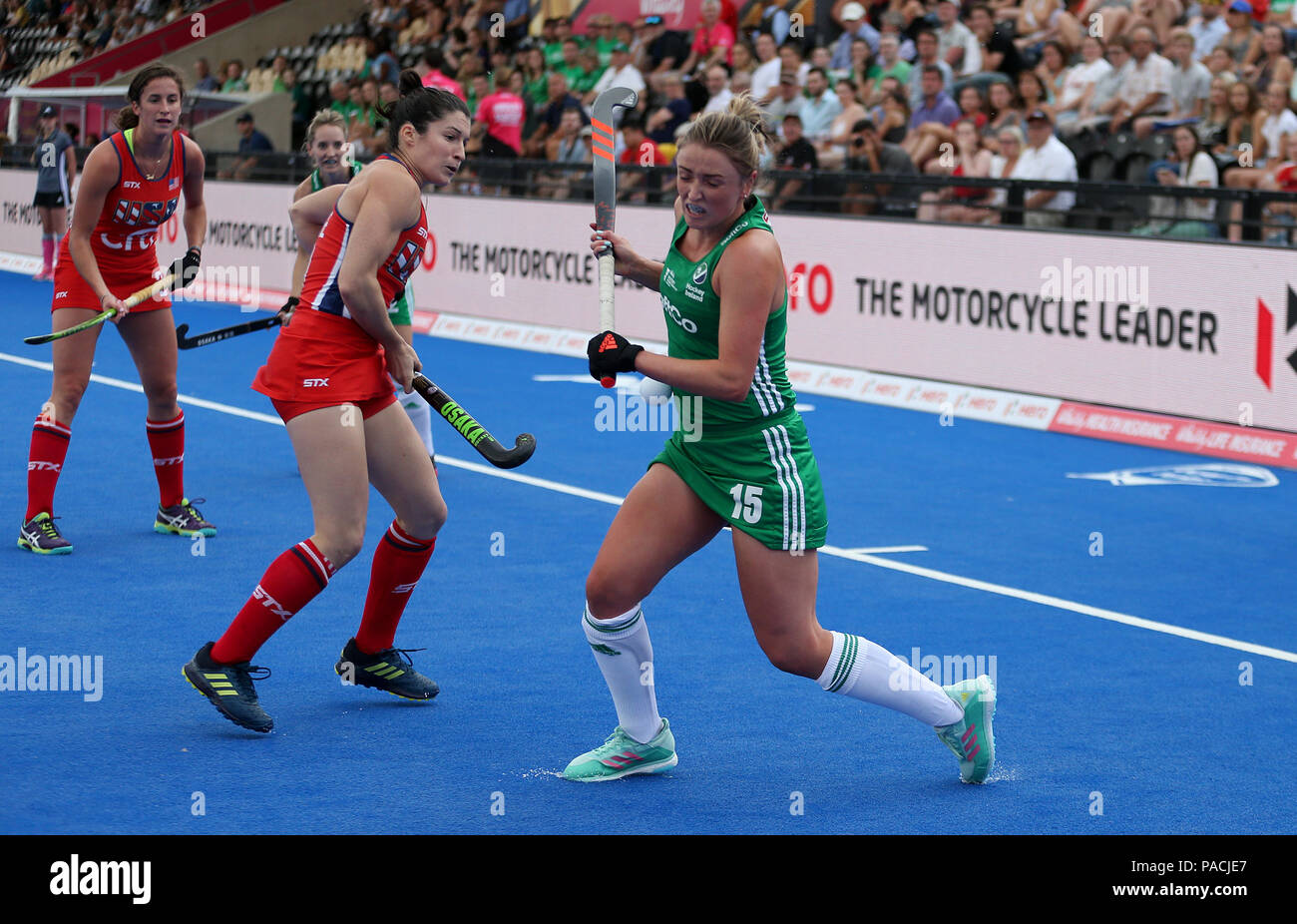 During vitality womens hockey world cup match lee valley hockey hires