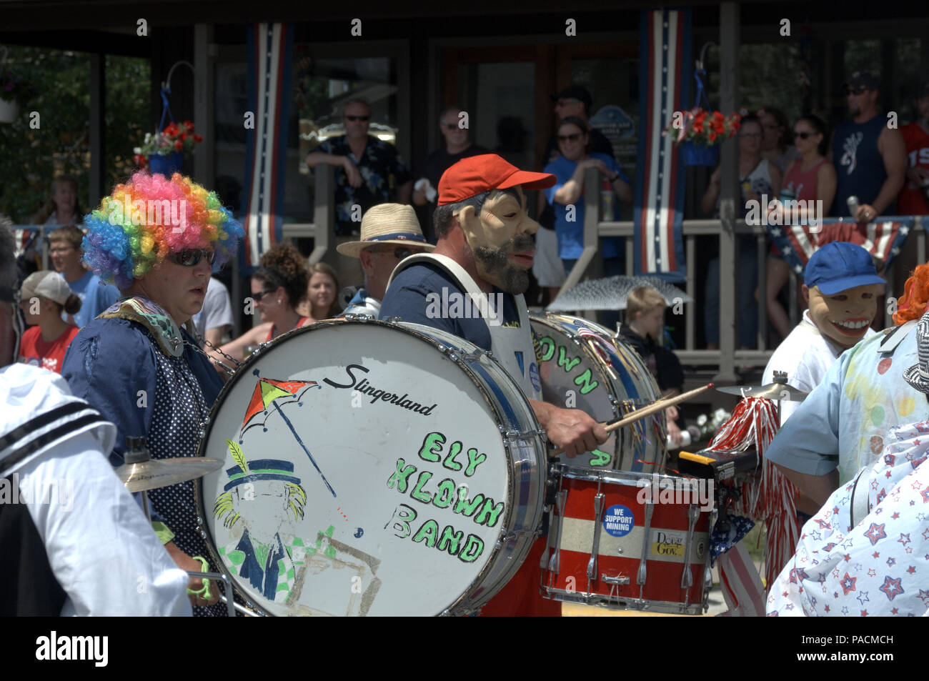 4th of July parade in Ely Minnesota Stock Photo Alamy