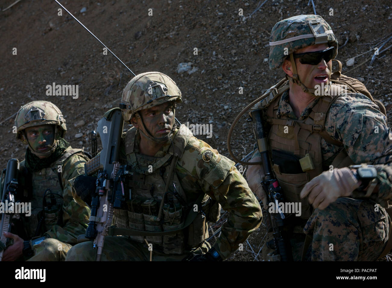 Australian army soldiers bravo hi-res stock photography and images - Alamy