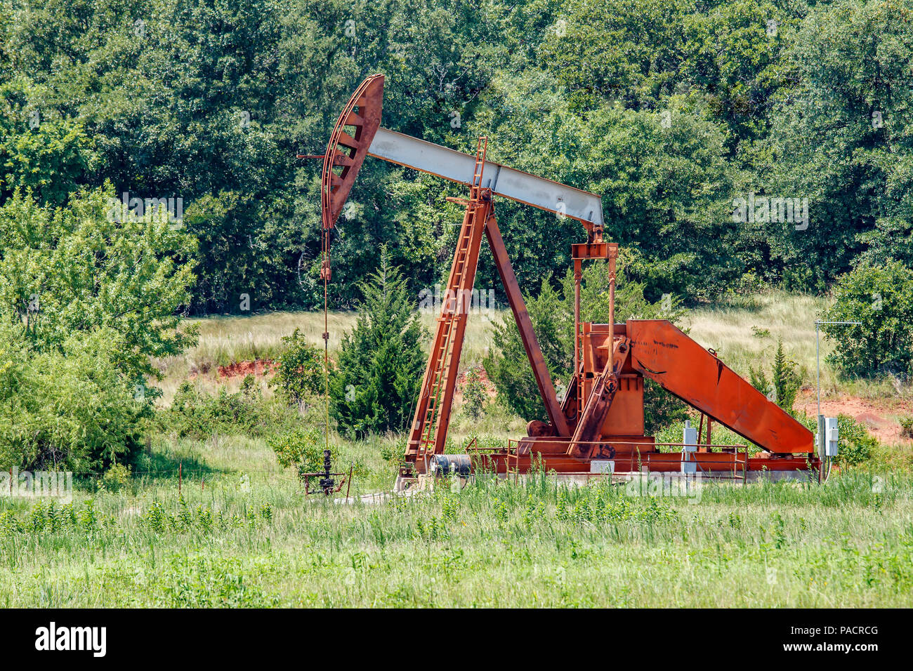Oil Well Pump Jack High Resolution Stock Photography and Images Alamy