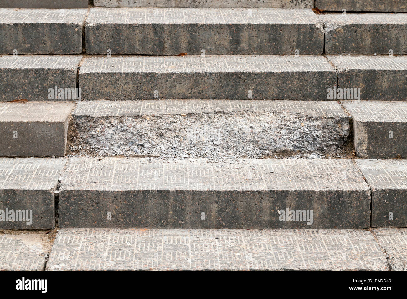 Gravel steps hi-res stock photography and images - Alamy