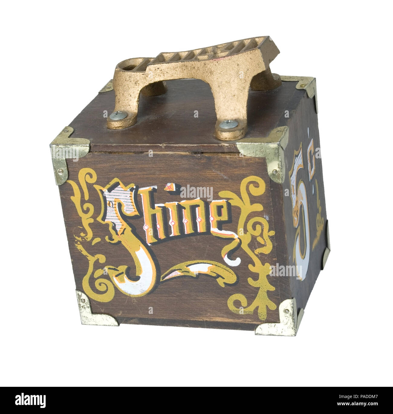 Antique shoe shine box hi-res stock photography and images - Alamy